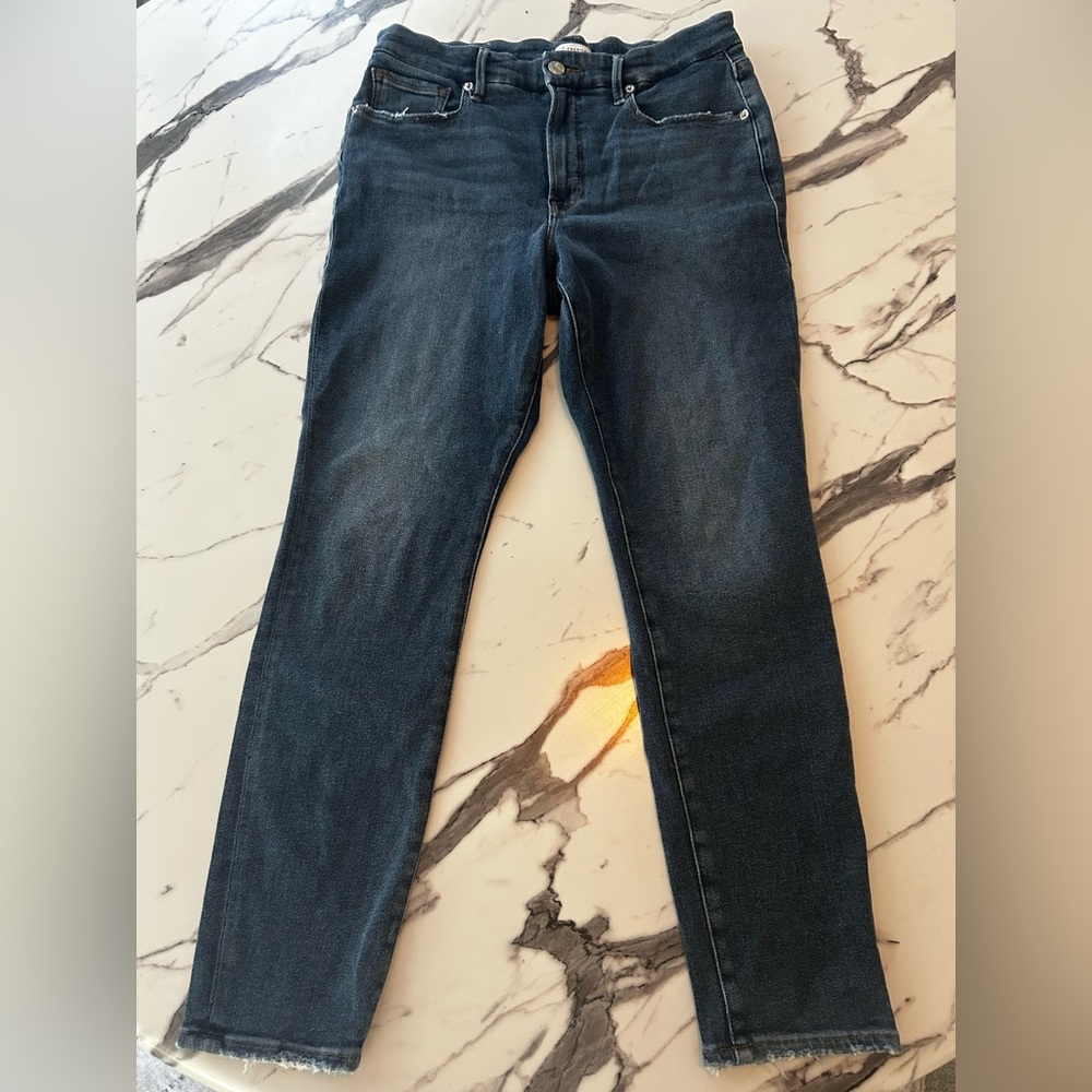 Good American Blue Slim Jeans